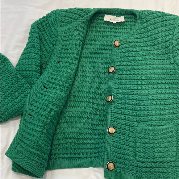 ba&sh Emerald Textured Cardigan - Picture 6 of 7
